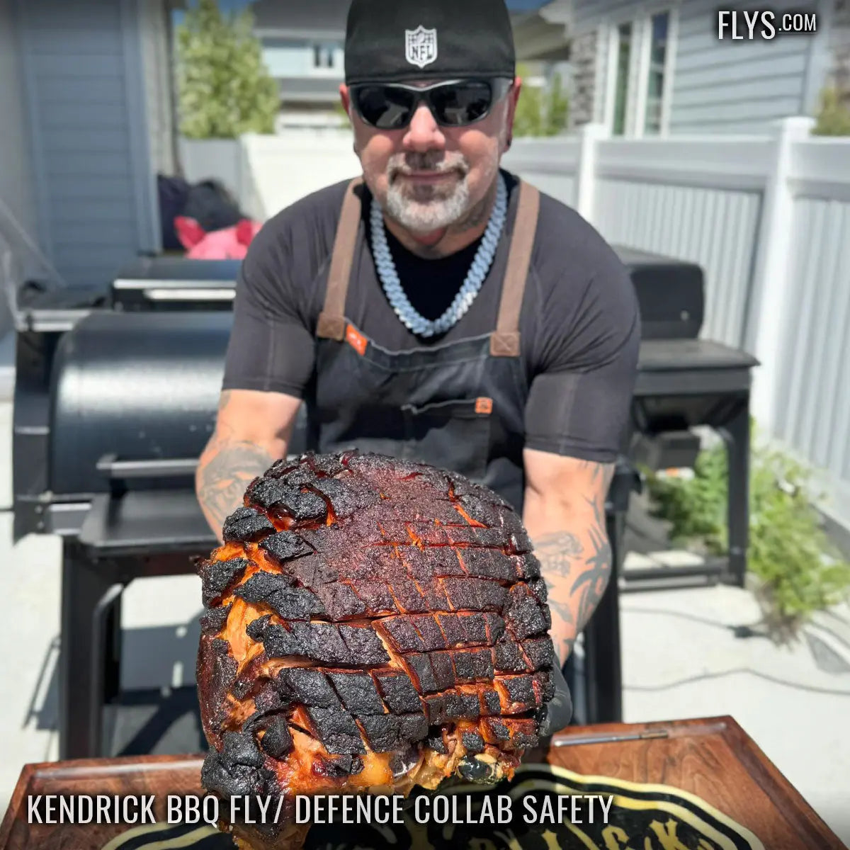 Kendrick BBQ / Z87+ Fly Defense Collab Black Flys