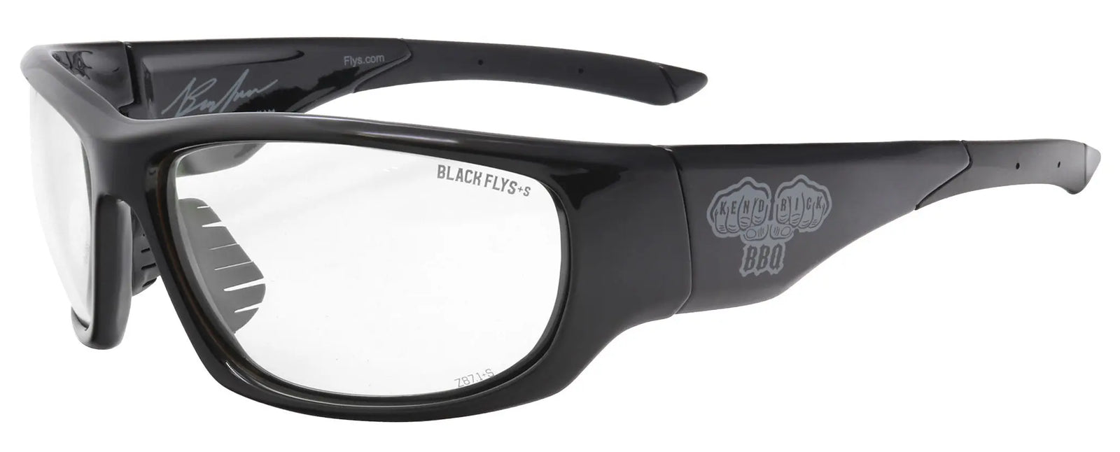 Kendrick BBQ / Z87+ Fly Defense Collab Black Flys