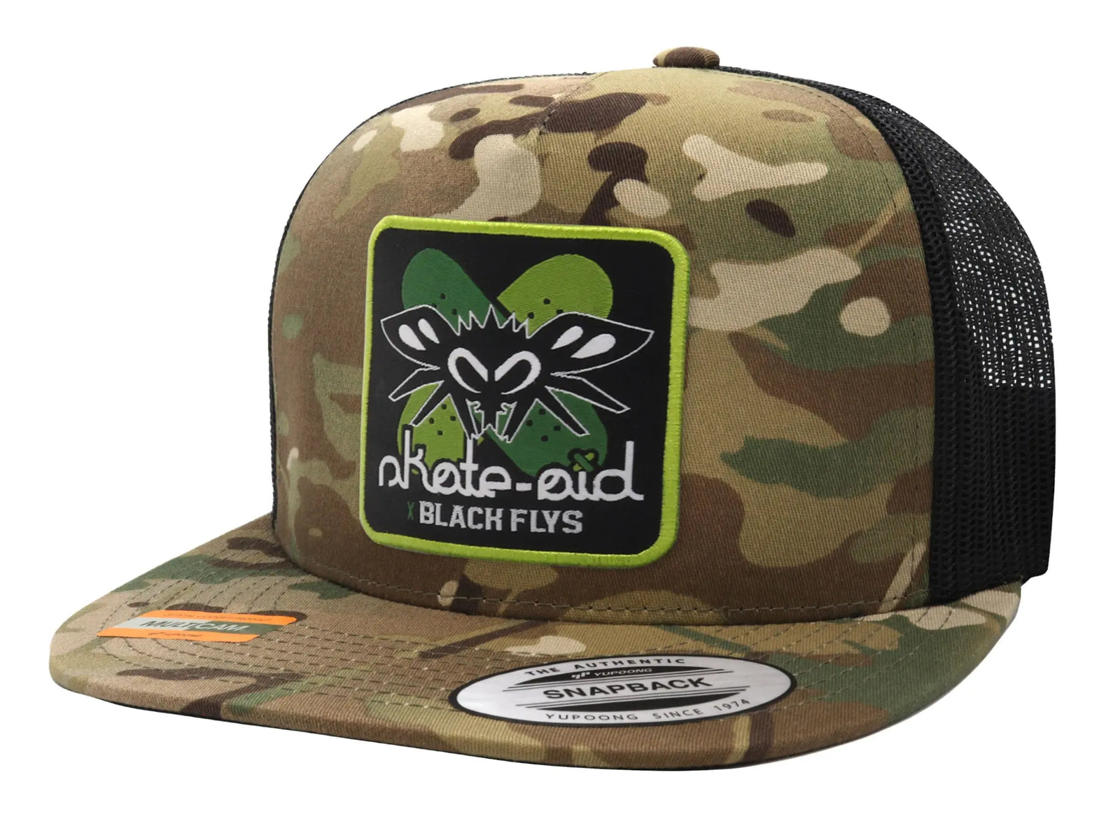 Skate Aid Collab Patch Trucker