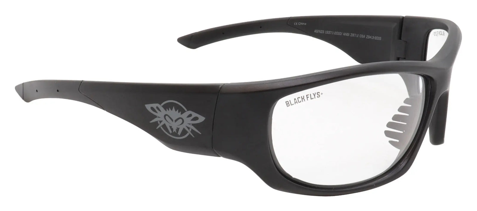 Fly Defense / Safety Glasses Rx - BlackFlys