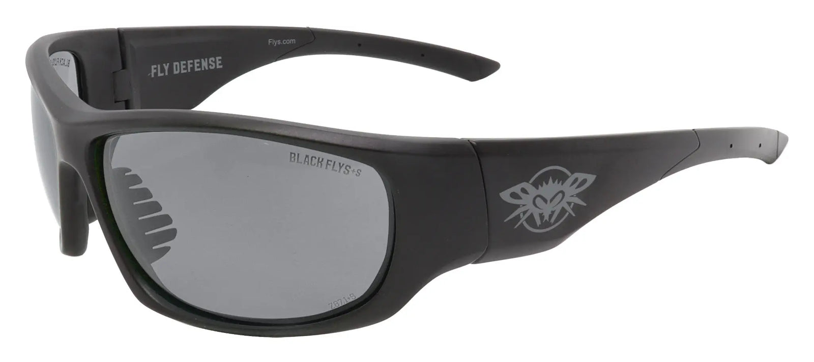 Fly Defense / Z87+ Safety glass - BlackFlys