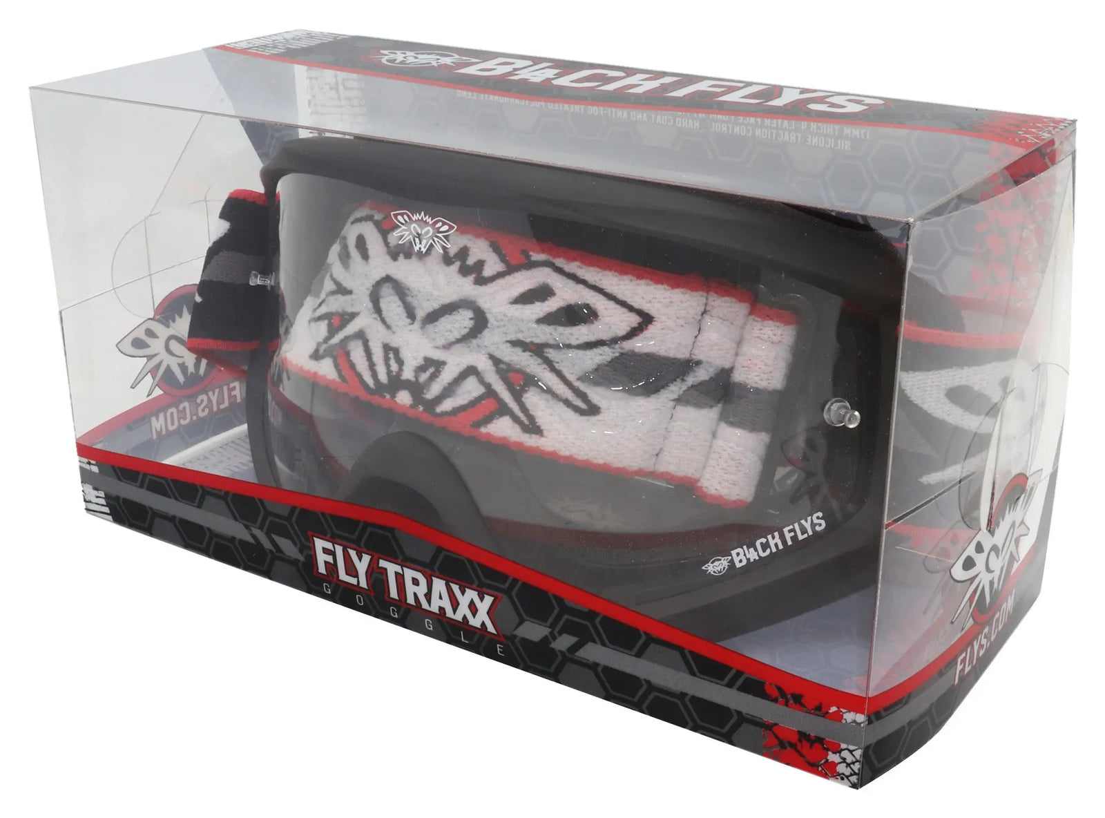 Fly Traxx Moto Goggle - BlackFlys