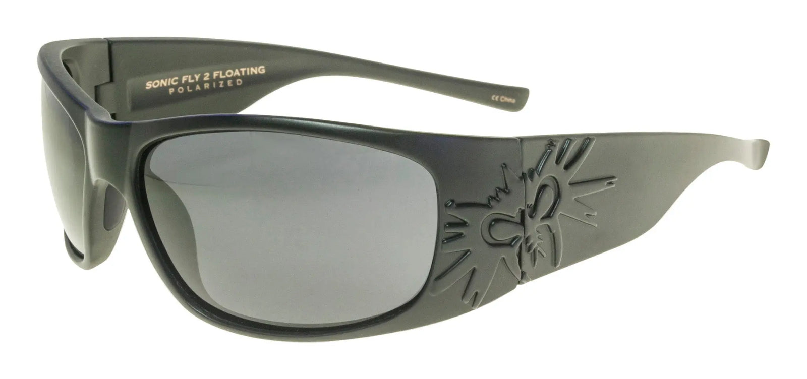 Sonic Fly 2 - Floating Polarized Sunglass - BlackFlys