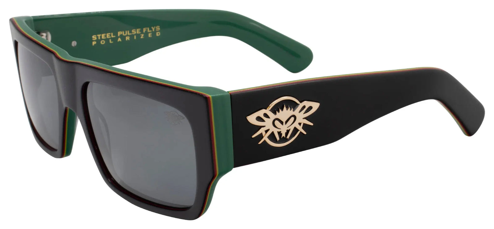 Steel Pulse Flys / Signature Sunglasses - BlackFlys