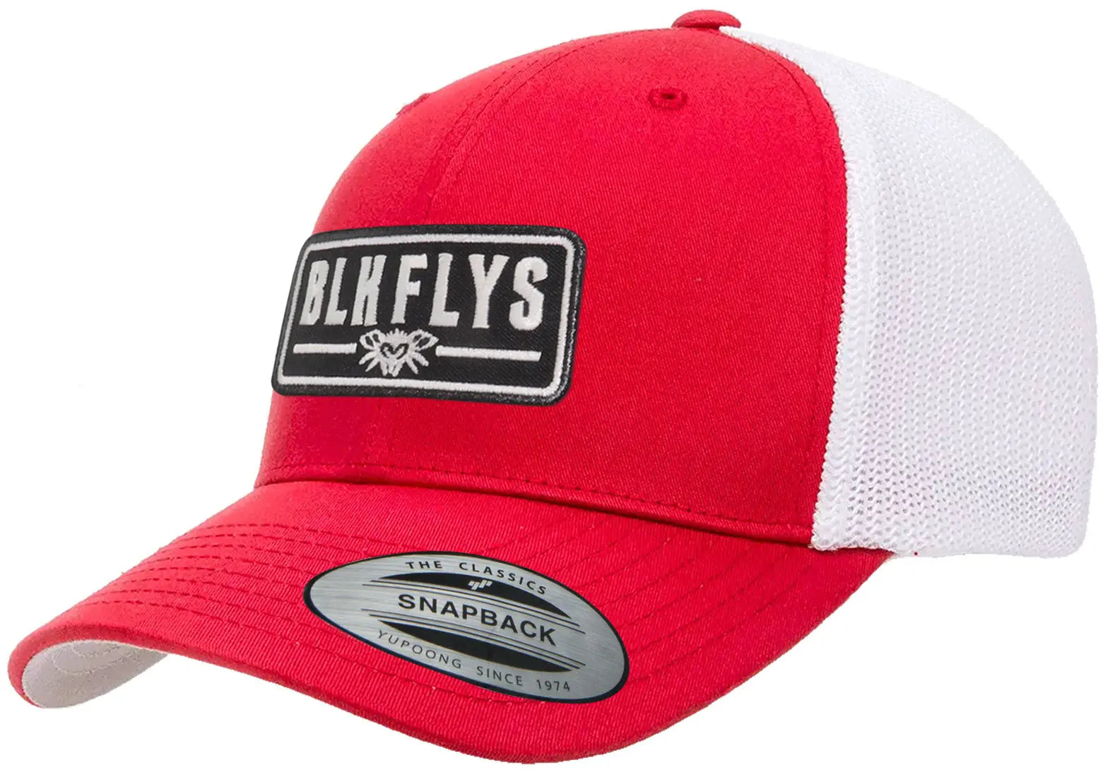 Blk Flys Curved Bill Trucker