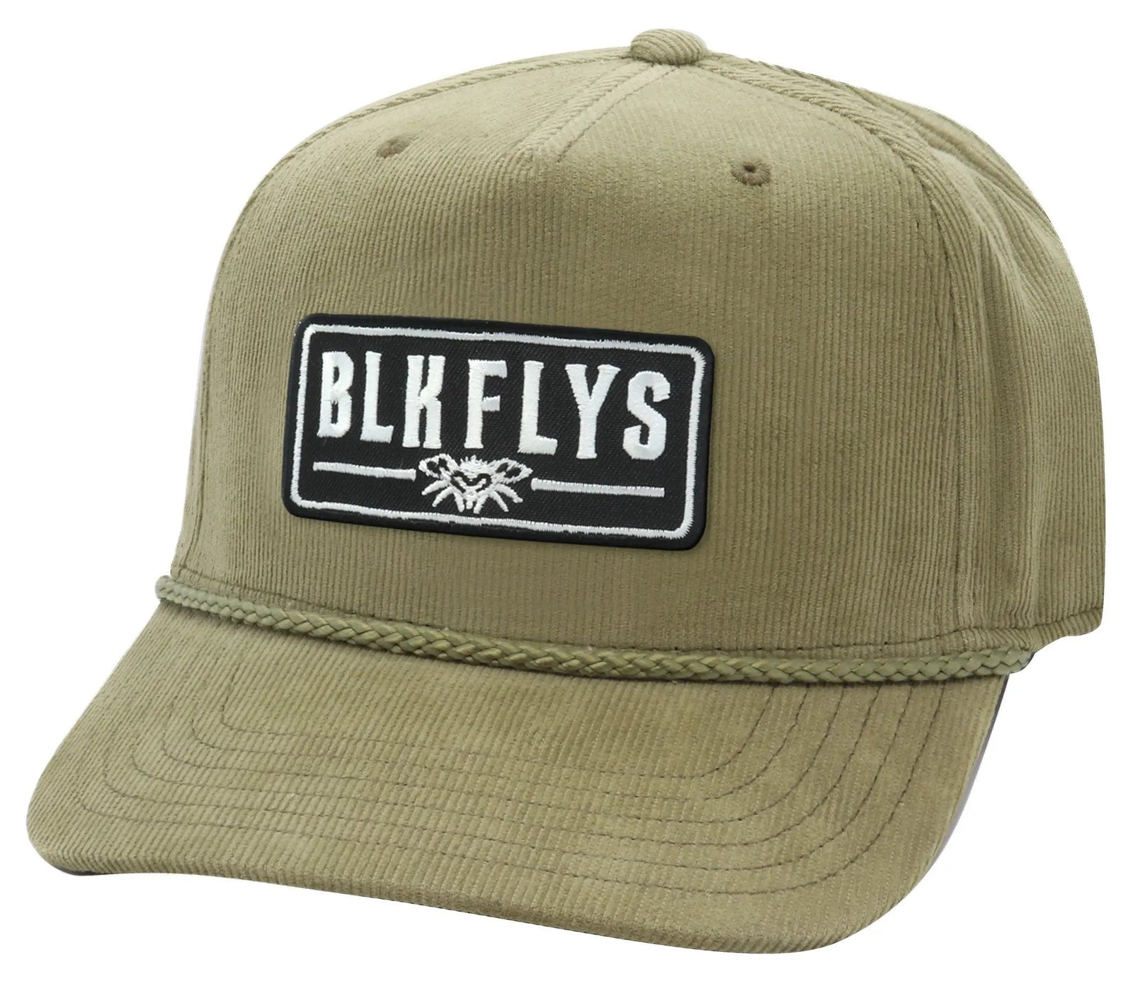 Blk Flys Patch Trucker