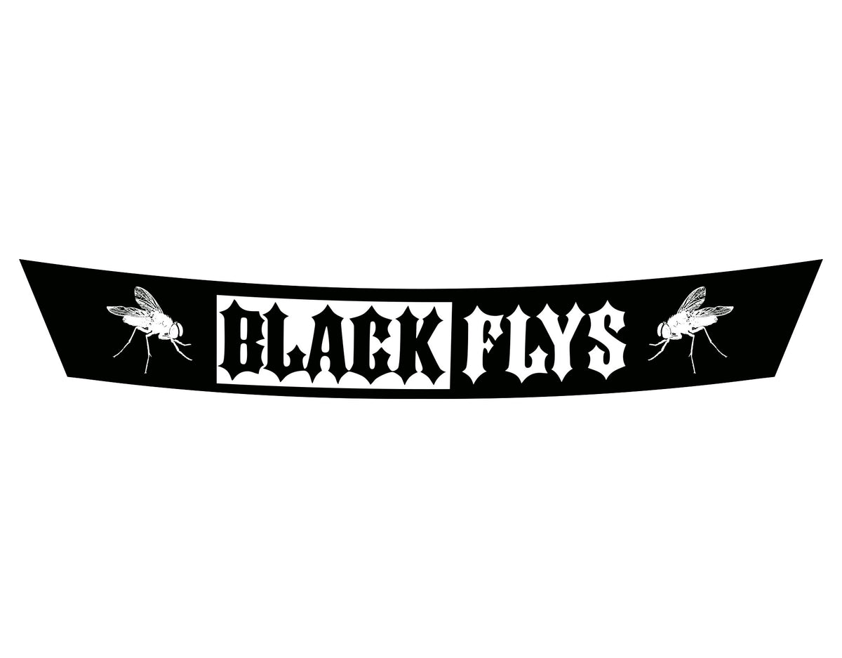 Fly Helmet Visor Sticker