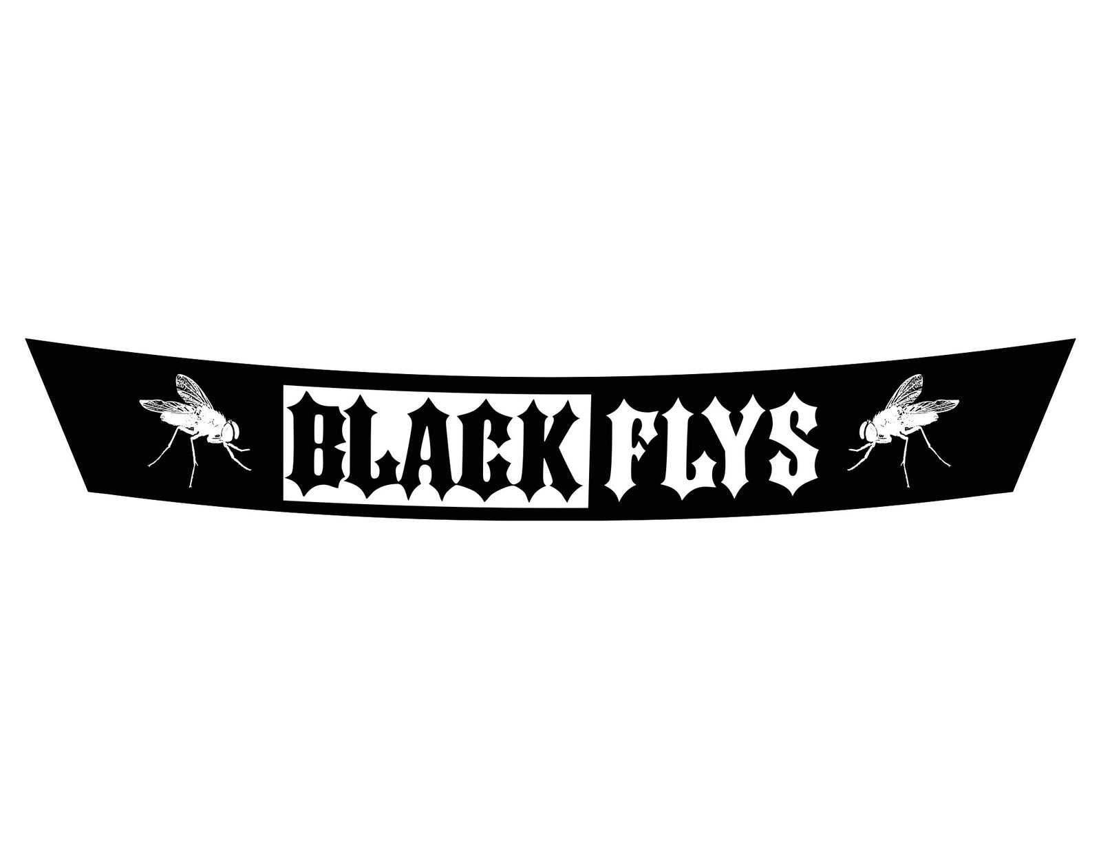 Fly Helmet Visor Sticker