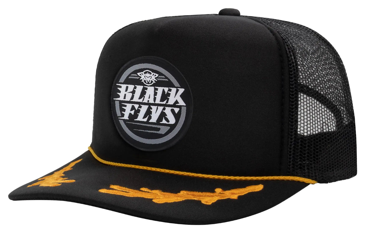 Fly Dash Patch Trucker - BlackFlys