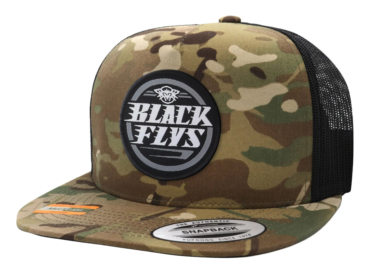 Fly Dash Patch Trucker - BlackFlys