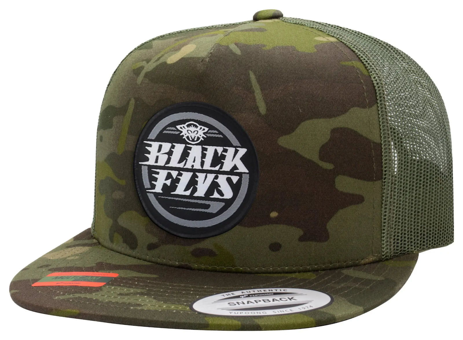 Fly Dash Patch Trucker - BlackFlys