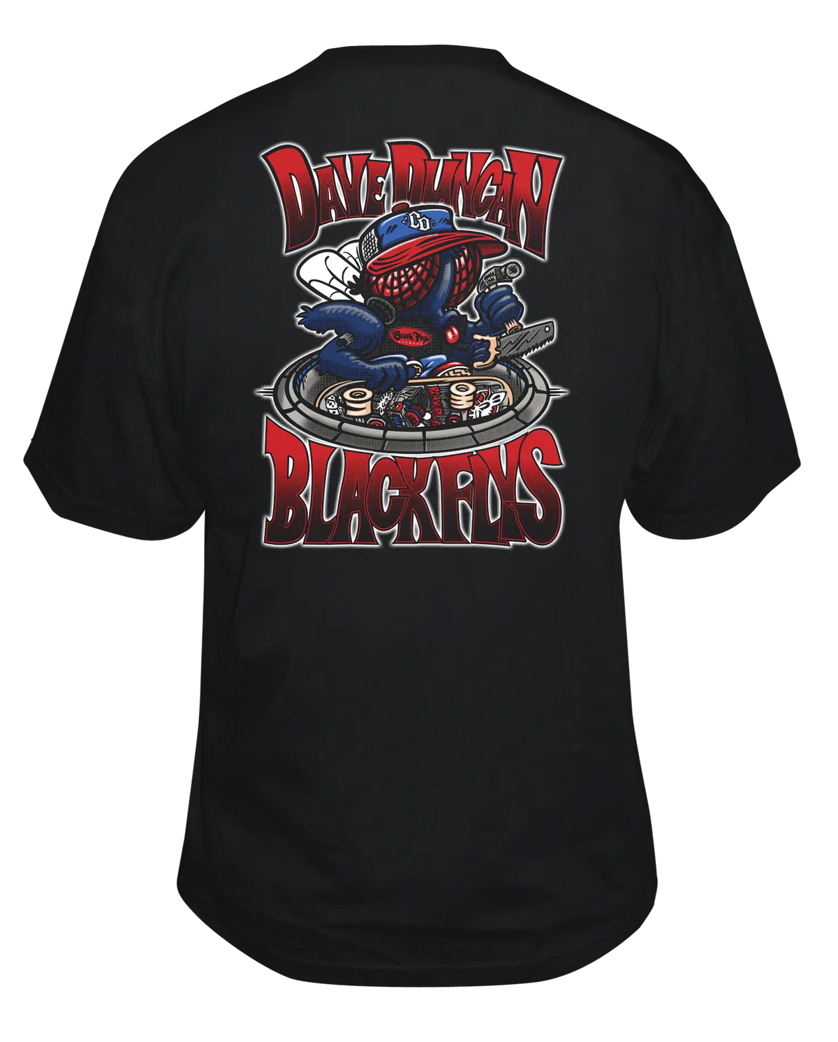 Duncan Fly Tee Black Flys