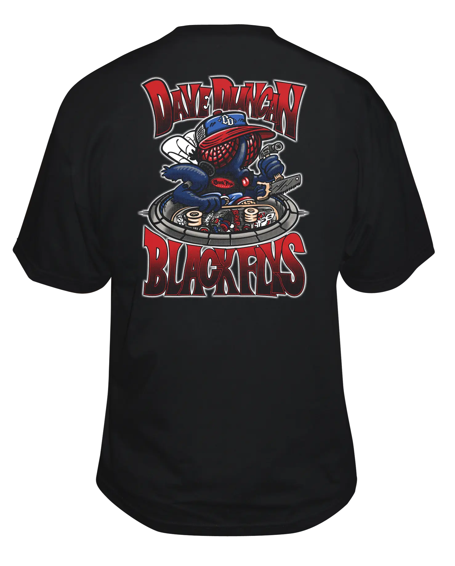 Duncan Fly Tee Black Flys