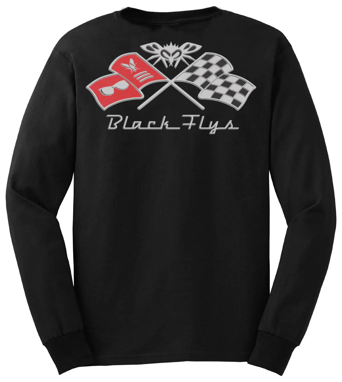 Fly Impala Long Sleeve Tee - BlackFlys