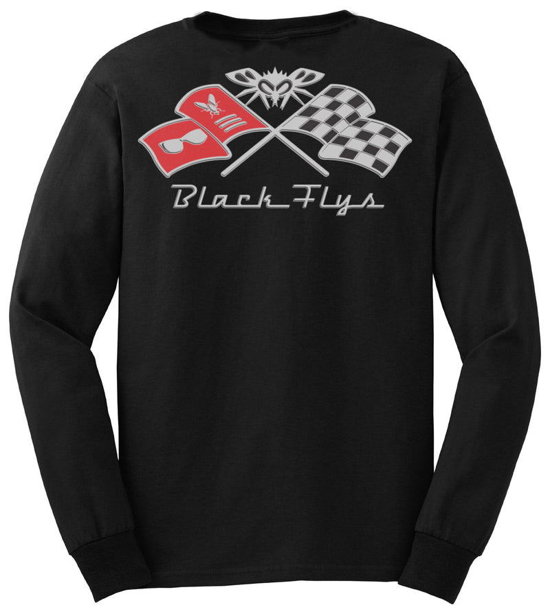 Fly Impala Long Sleeve Tee - BlackFlys