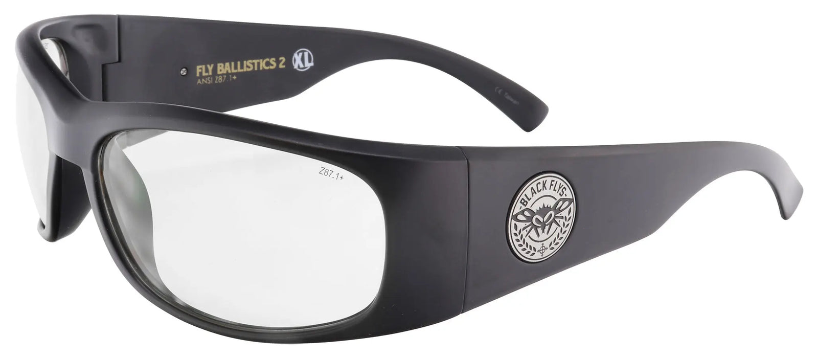 Fly Ballistics 2 XL / Safety Glass - BlackFlys