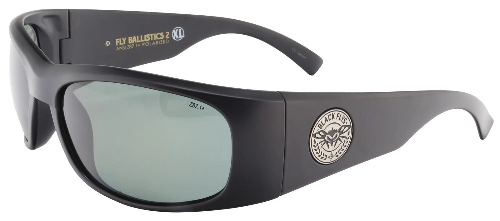 Fly Ballistics 2 XL / Safety Glass - BlackFlys