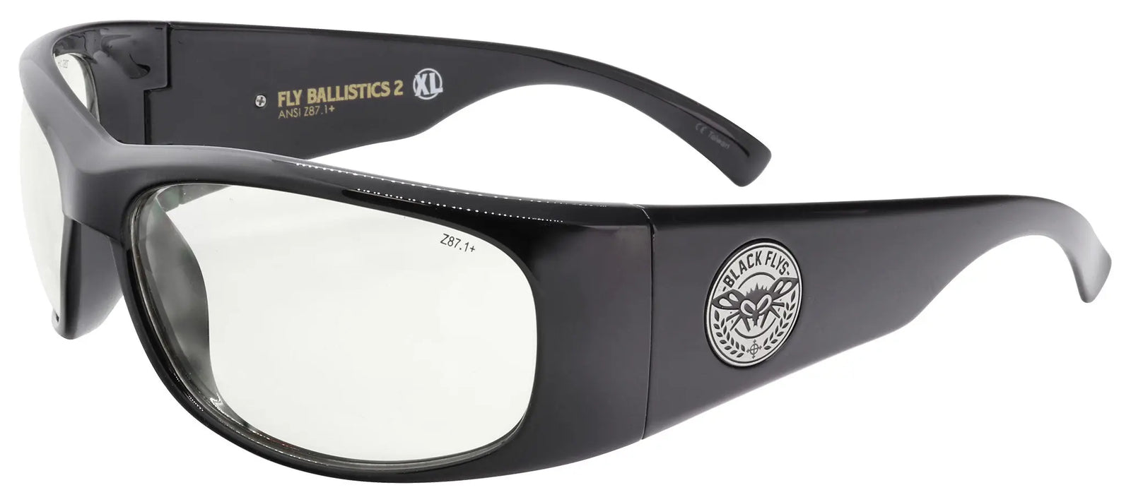 Fly Ballistics 2 XL / Safety Glass - BlackFlys