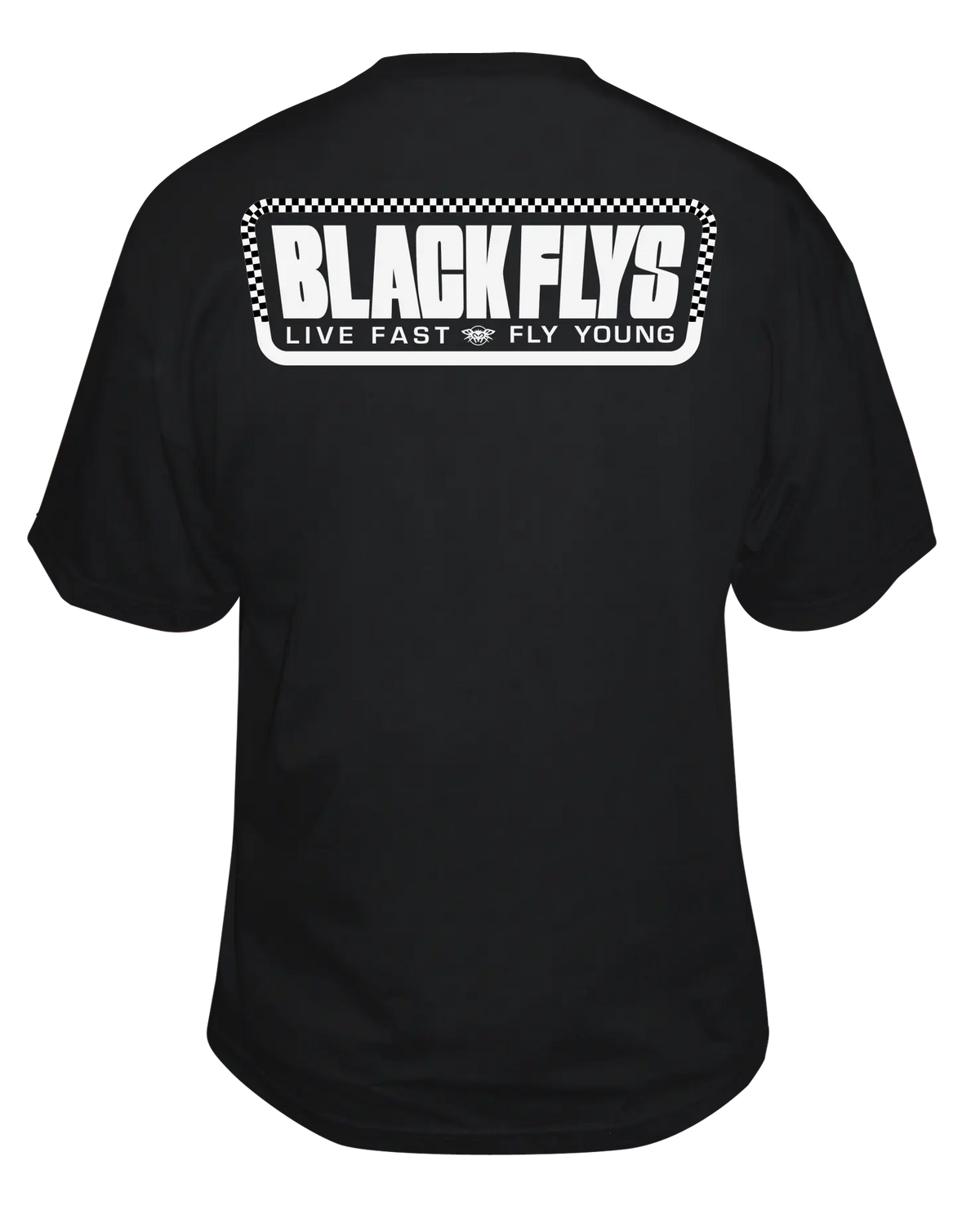 Fly Fast Tee Black Flys