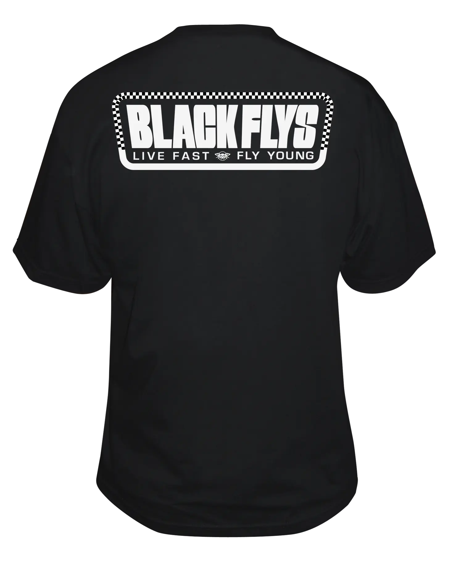Fly Fast Tee Black Flys