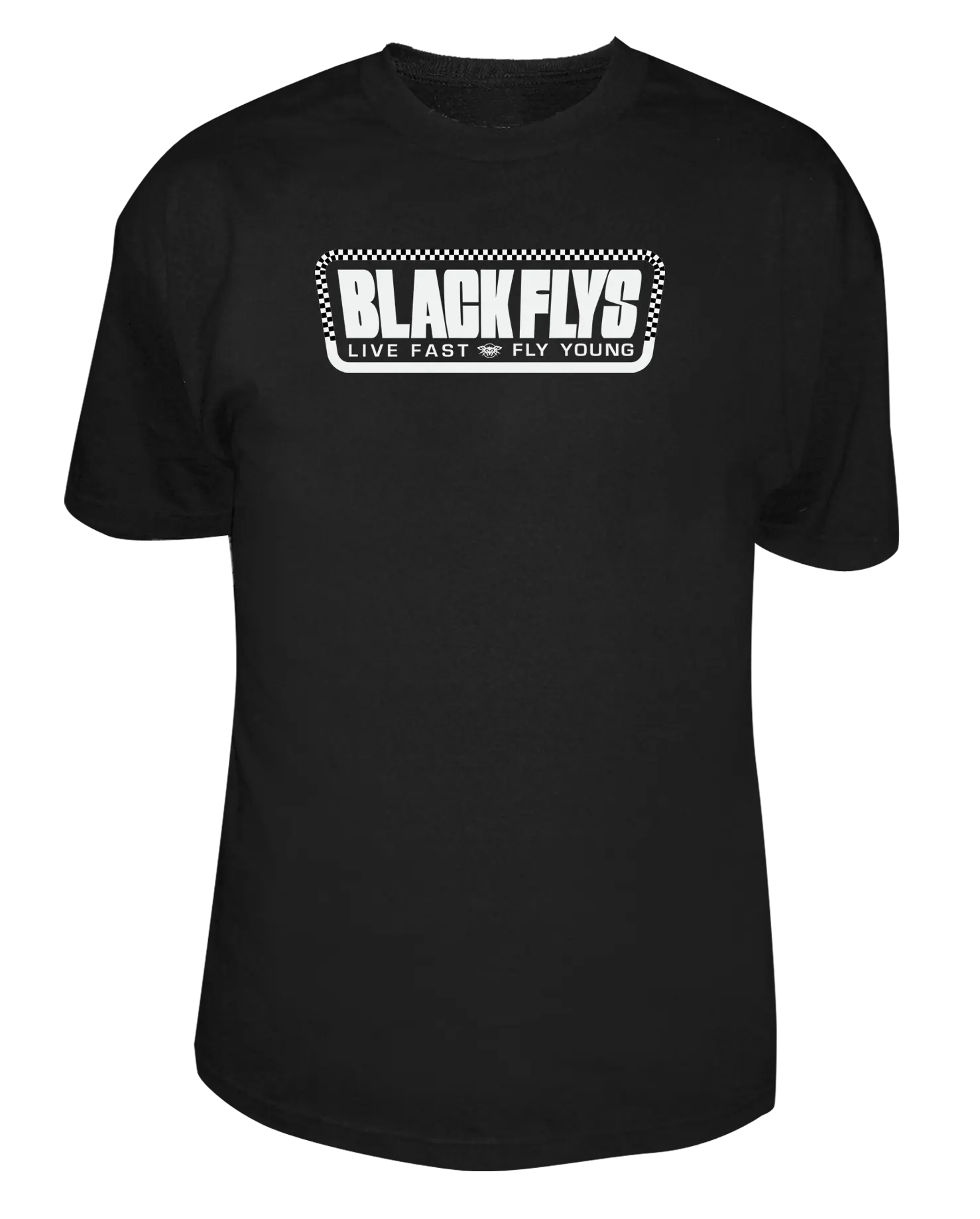 Fly Fast Tee Black Flys
