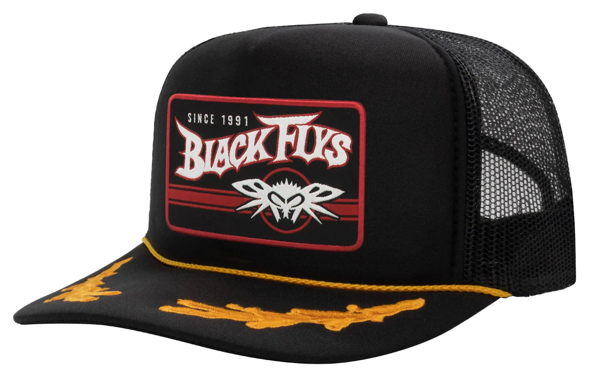 Fly GTO Patch Trucker Black Flys