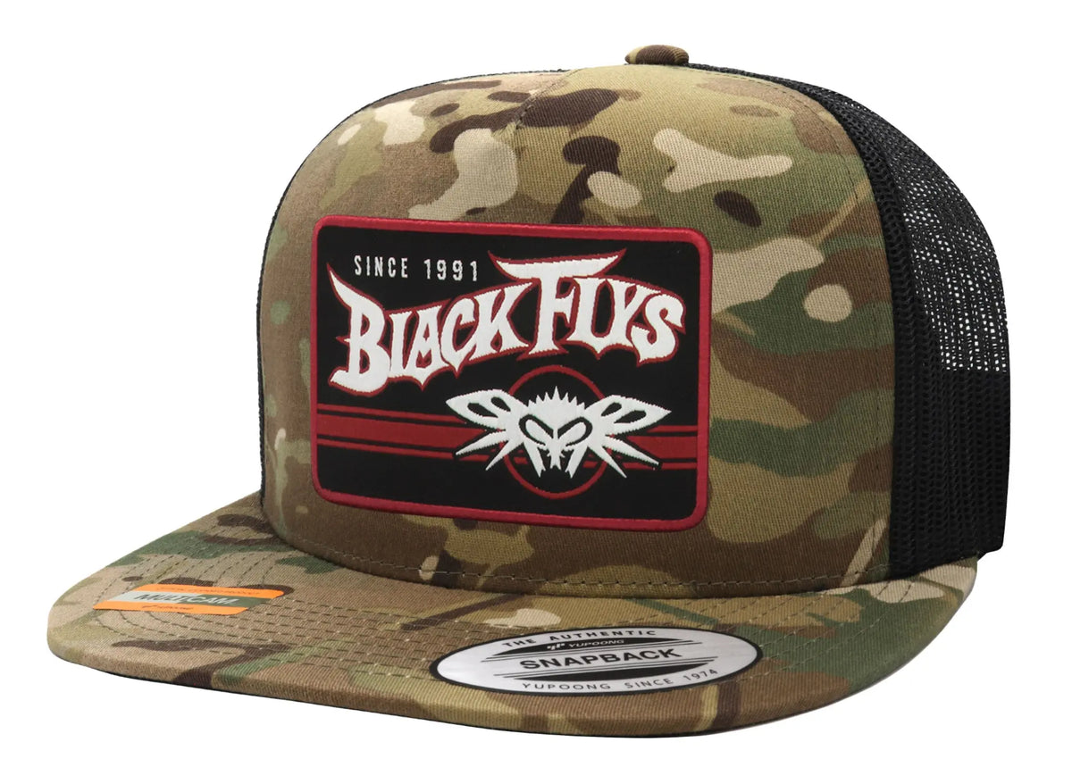 Fly GTO Patch Trucker Black Flys