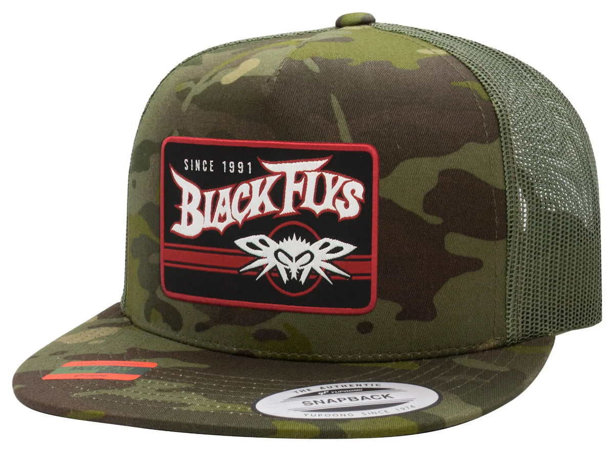 Fly GTO Patch Trucker Black Flys