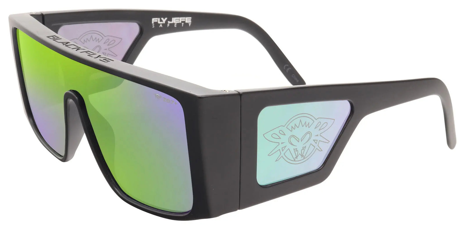 Fly Jefe Z87+  Safety Glass - BlackFlys