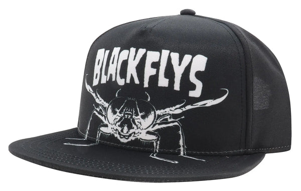 【PHYPS x BUTTERFLY】 FLY LOGO BALL CAP BLACK Flyzig Flip-Bill Snapback - BlackFlys