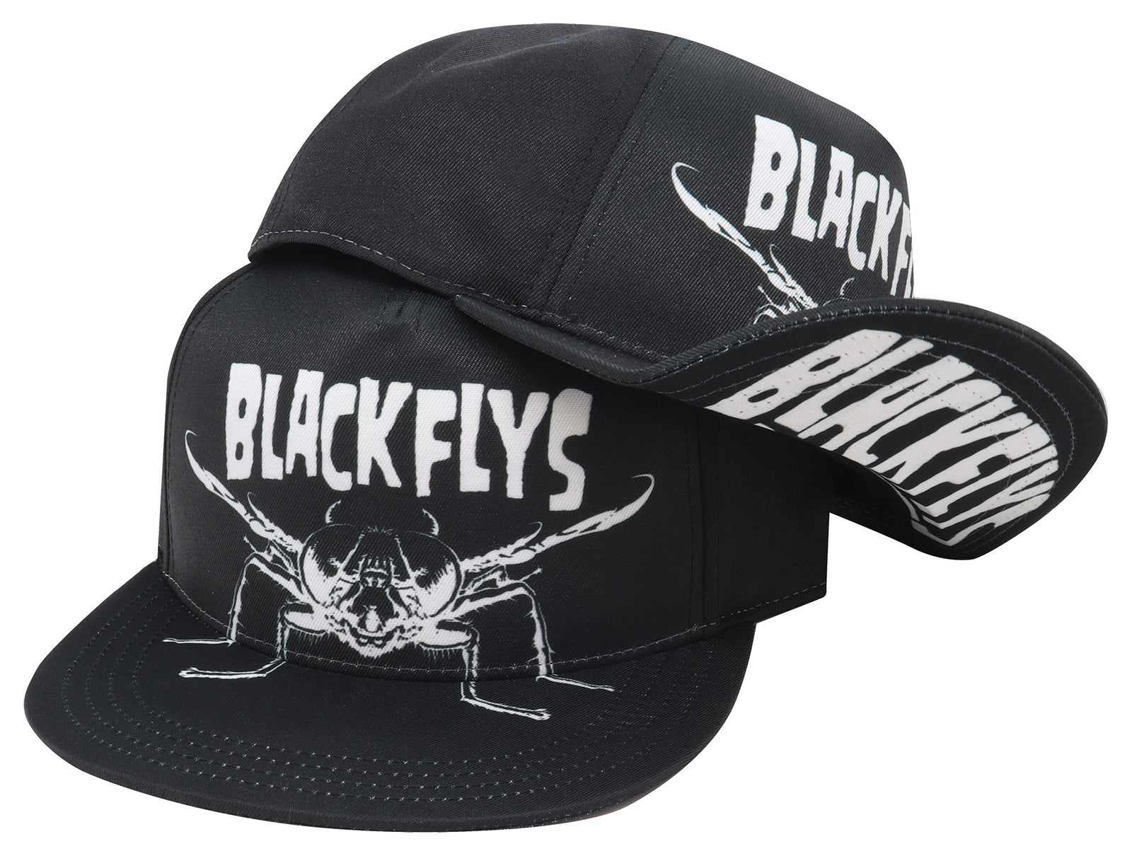 Flyzig Flip-Bill Snapback - BlackFlys