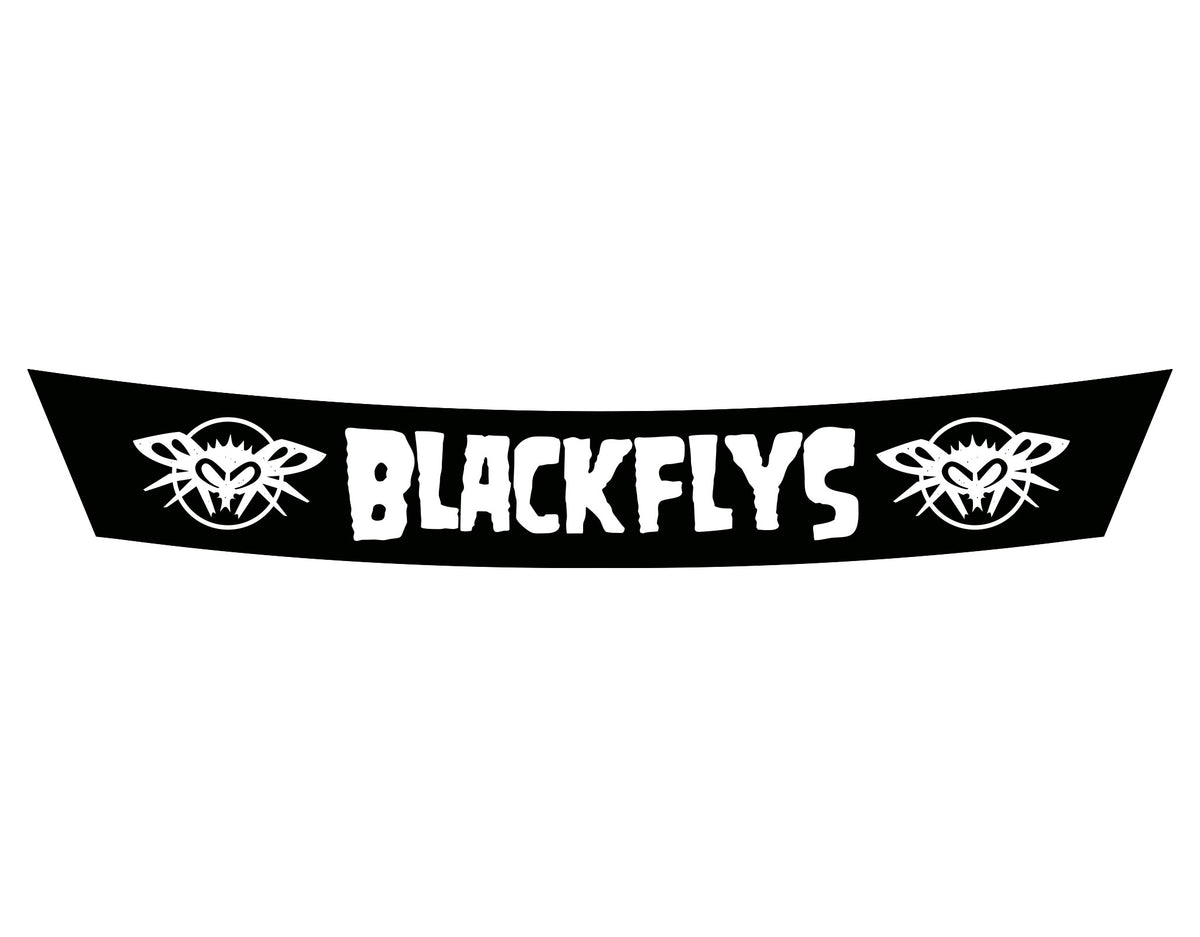 Fly Helmet Visor Sticker