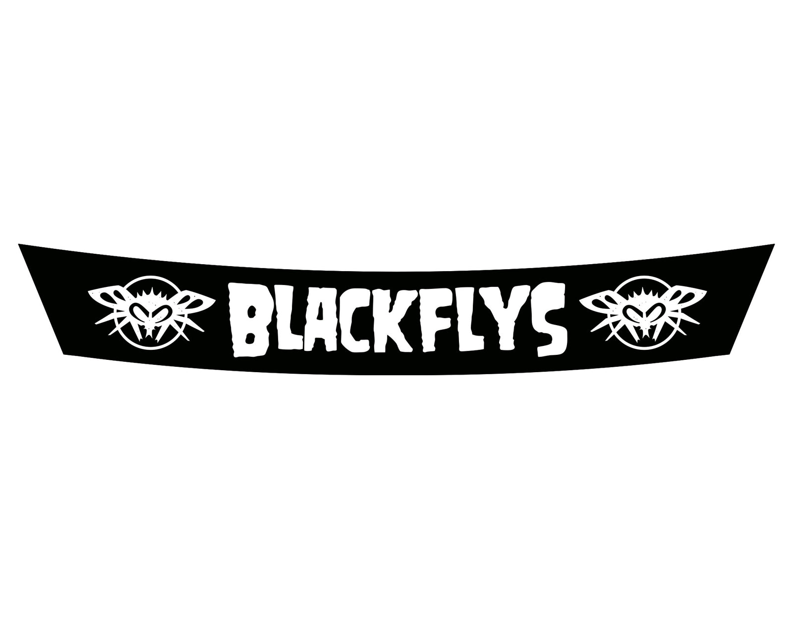 Fly Helmet Visor Sticker