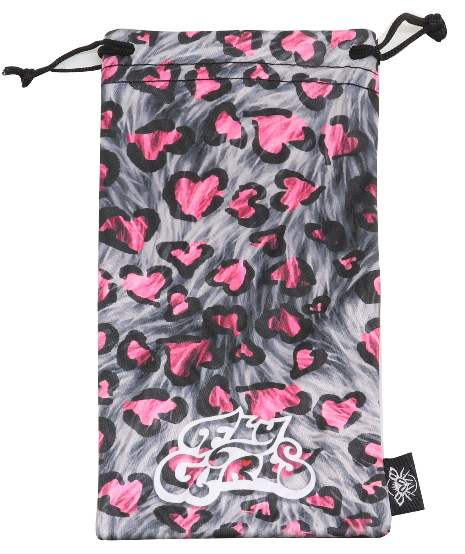 Fly Girls Grey Heart Soft Case - BlackFlys