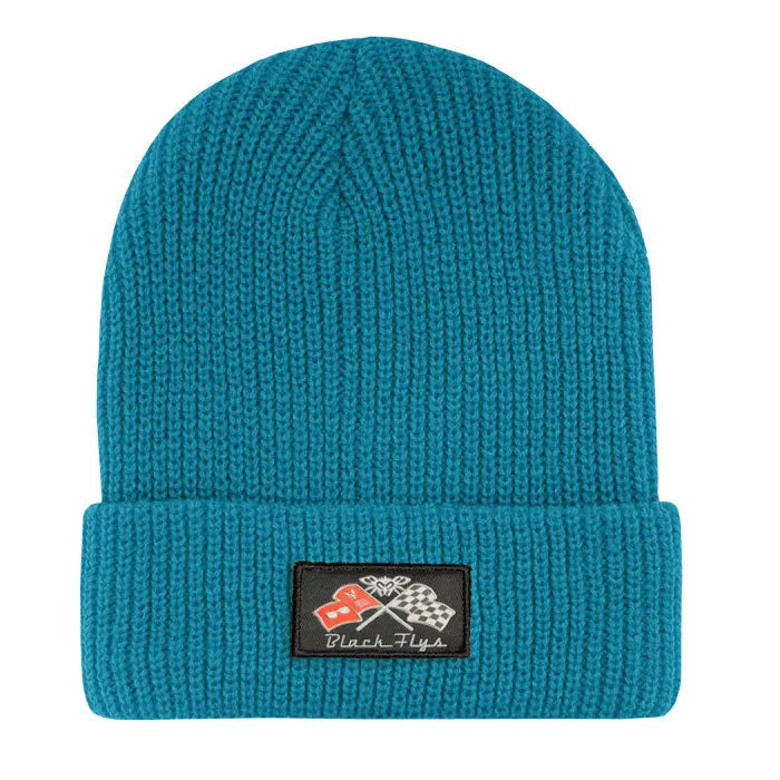 Fly Impala Fold Beanie - BlackFlys