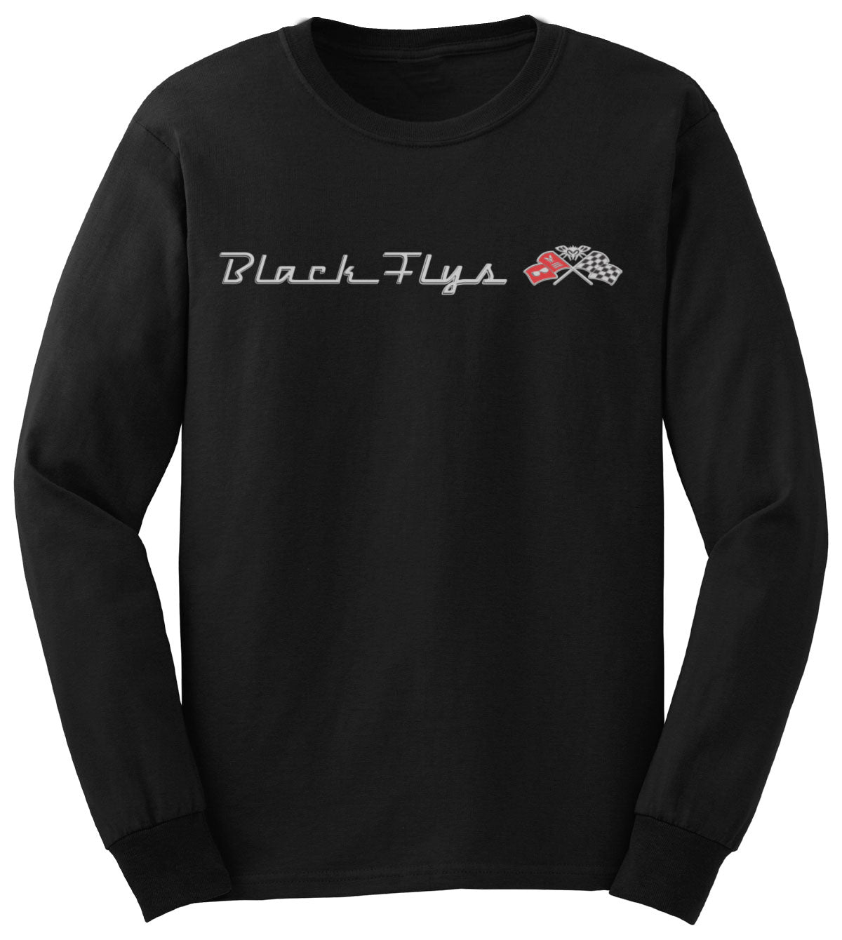 Fly Impala Long Sleeve Tee - BlackFlys