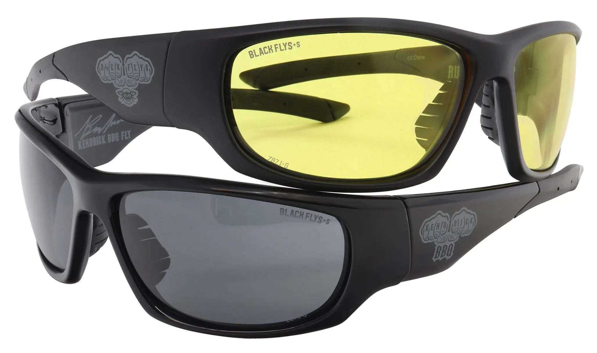 Fly Defense / Z87+ Safety glass - BlackFlys