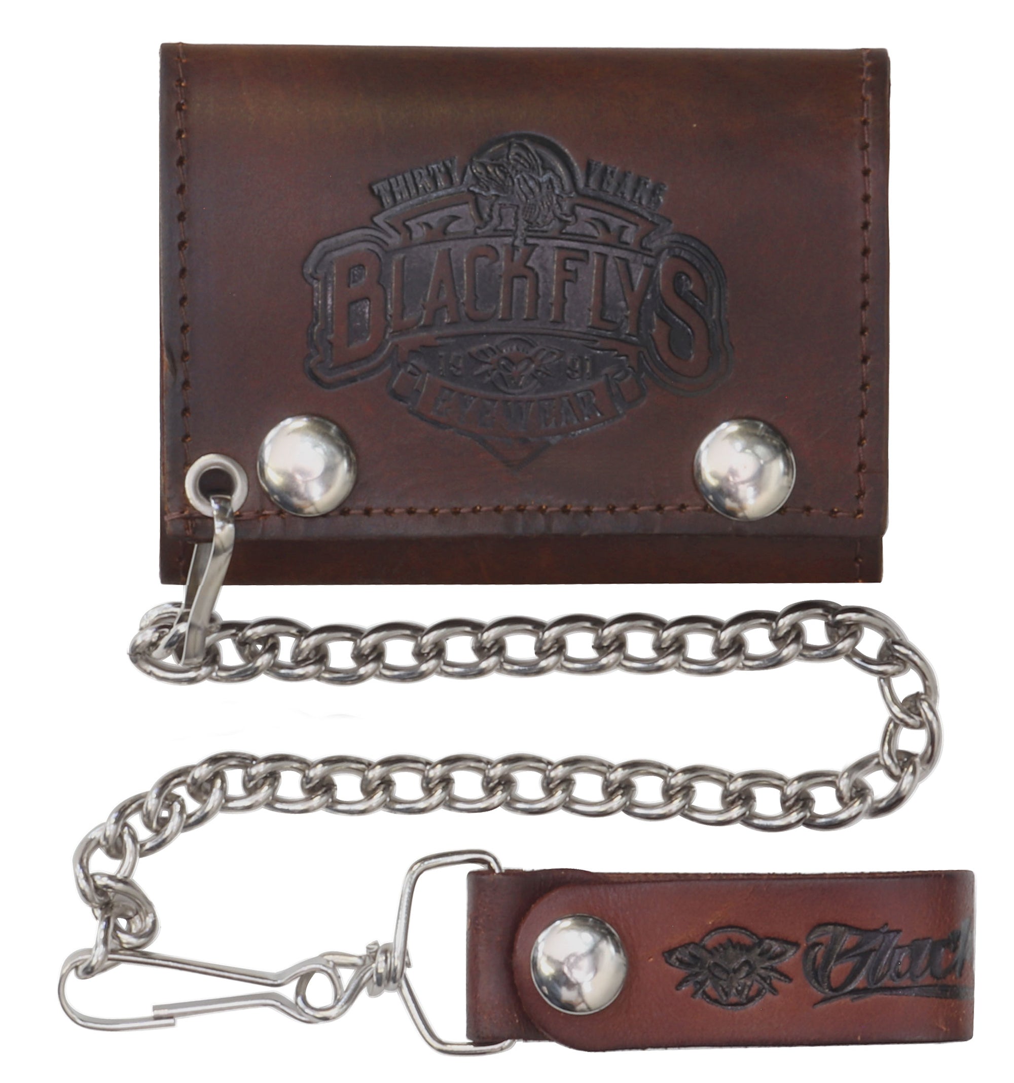 Stay Fly Mini / Tri-Fold Chain Wallet
