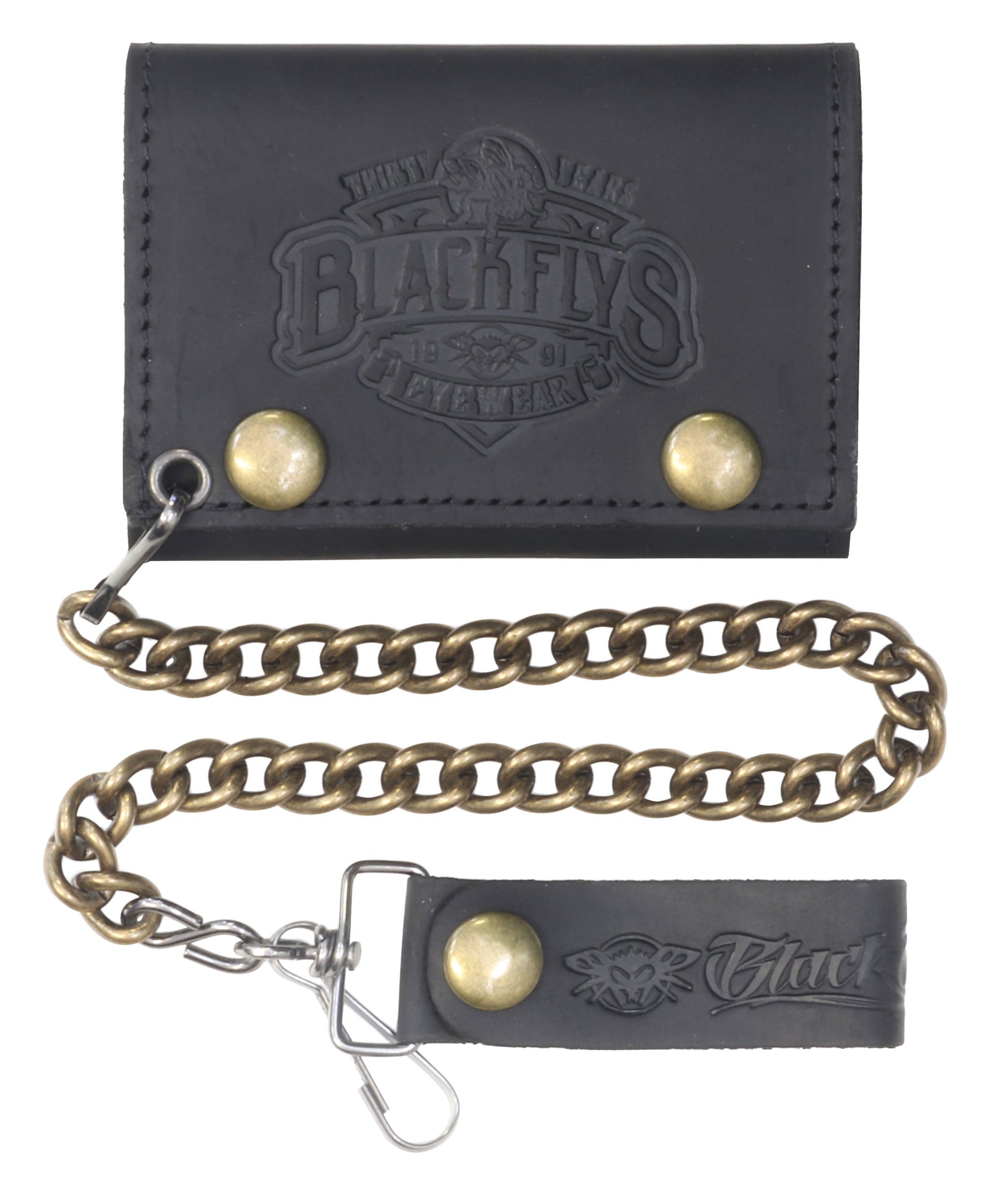 Stay Fly Mini / Tri-Fold Chain Wallet