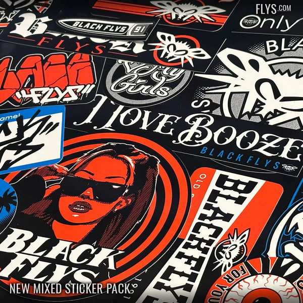 Mixed Sticker Pack - BlackFlys