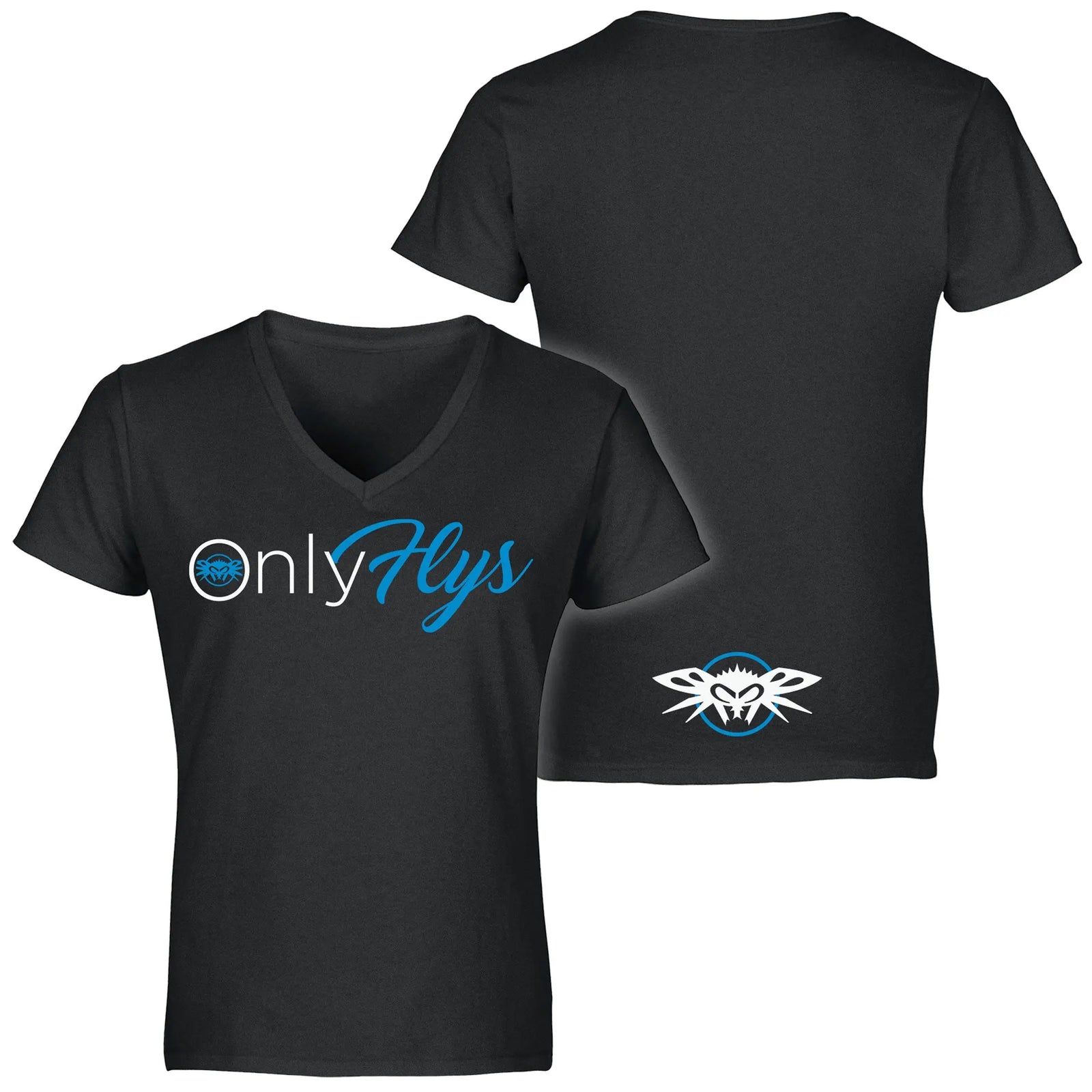 Only Flys ladies V-neck tee