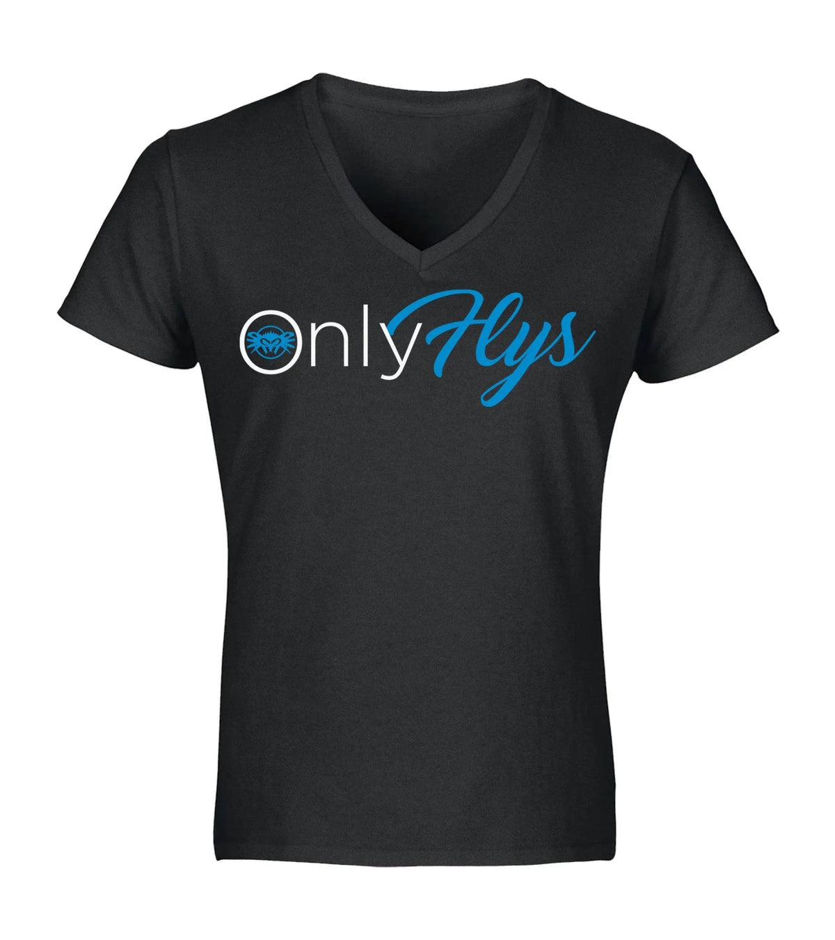 Only Flys ladies V-neck tee Fly Girls