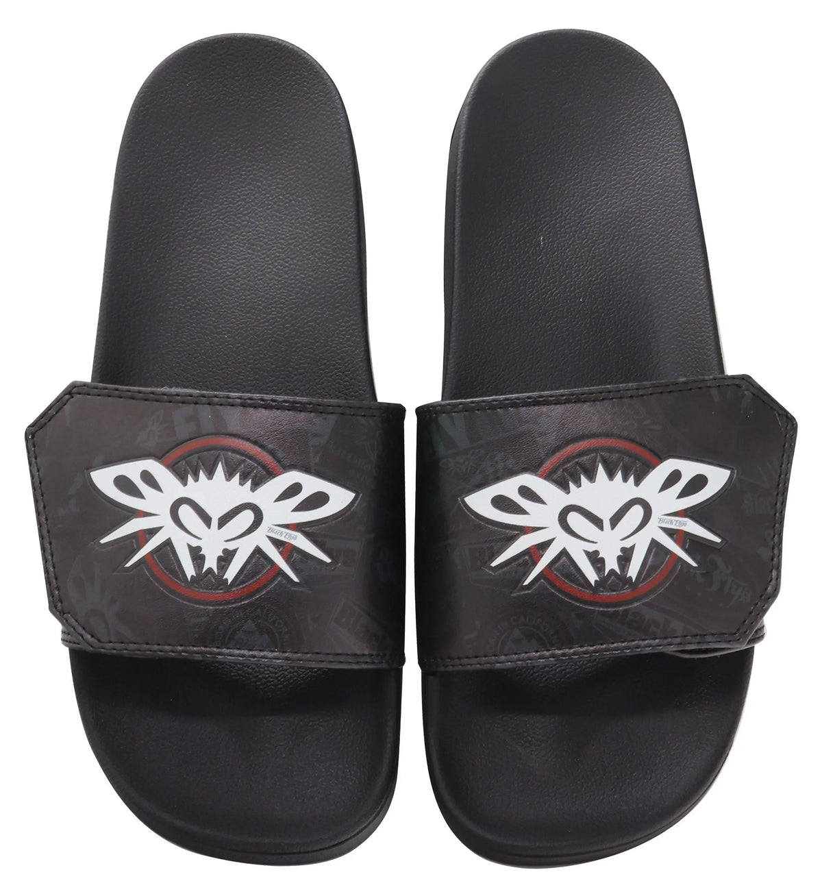 Fly Slide Velcro Sandal - BlackFlys