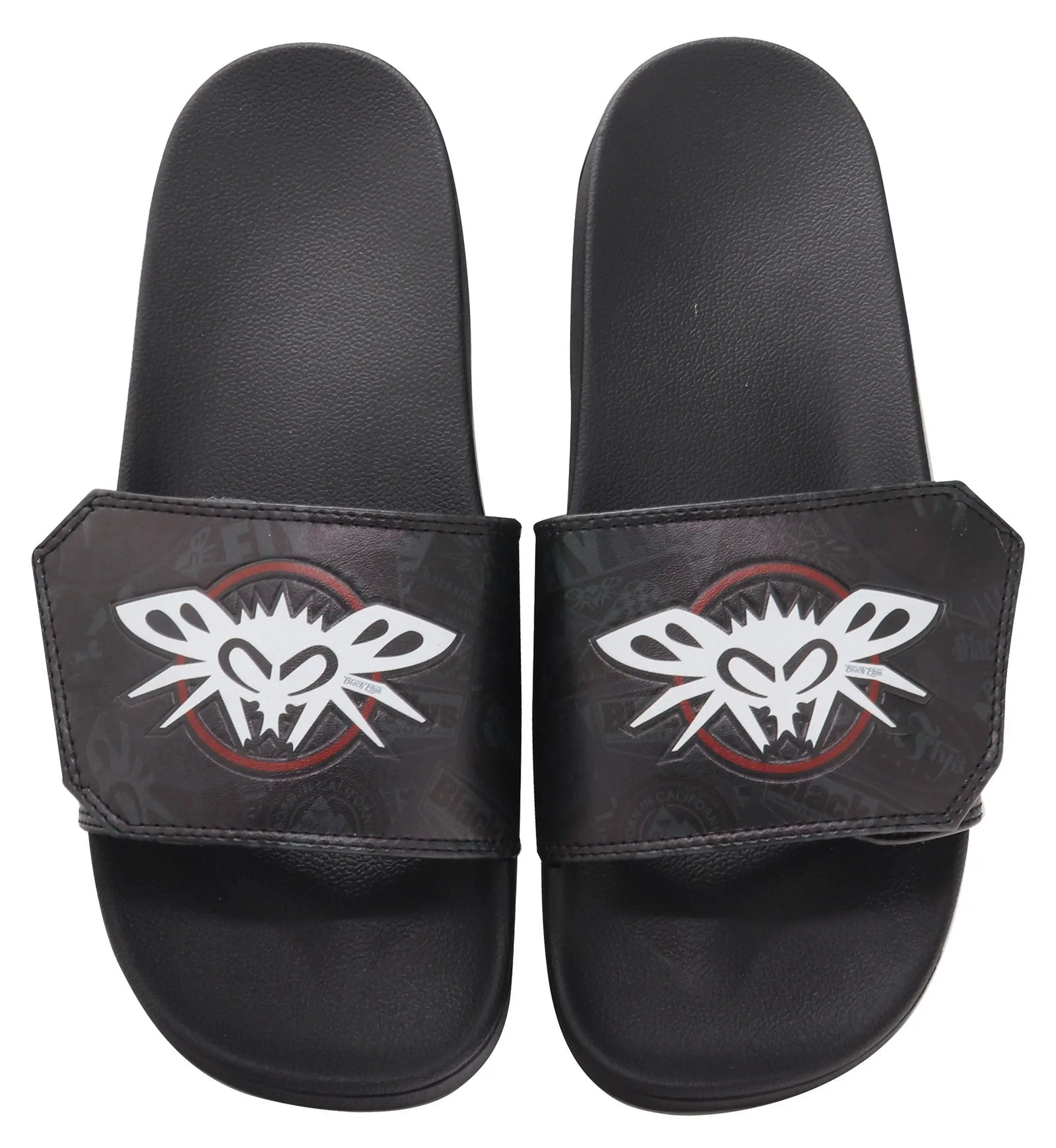 Fly Slide Velcro Sandal - BlackFlys