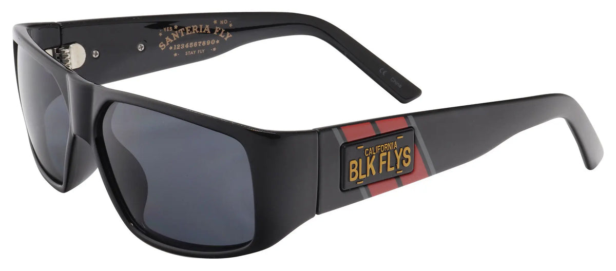 Santeria Fly/ Cali Plate - BlackFlys