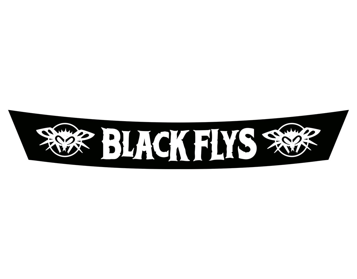 Fly Helmet Visor Sticker