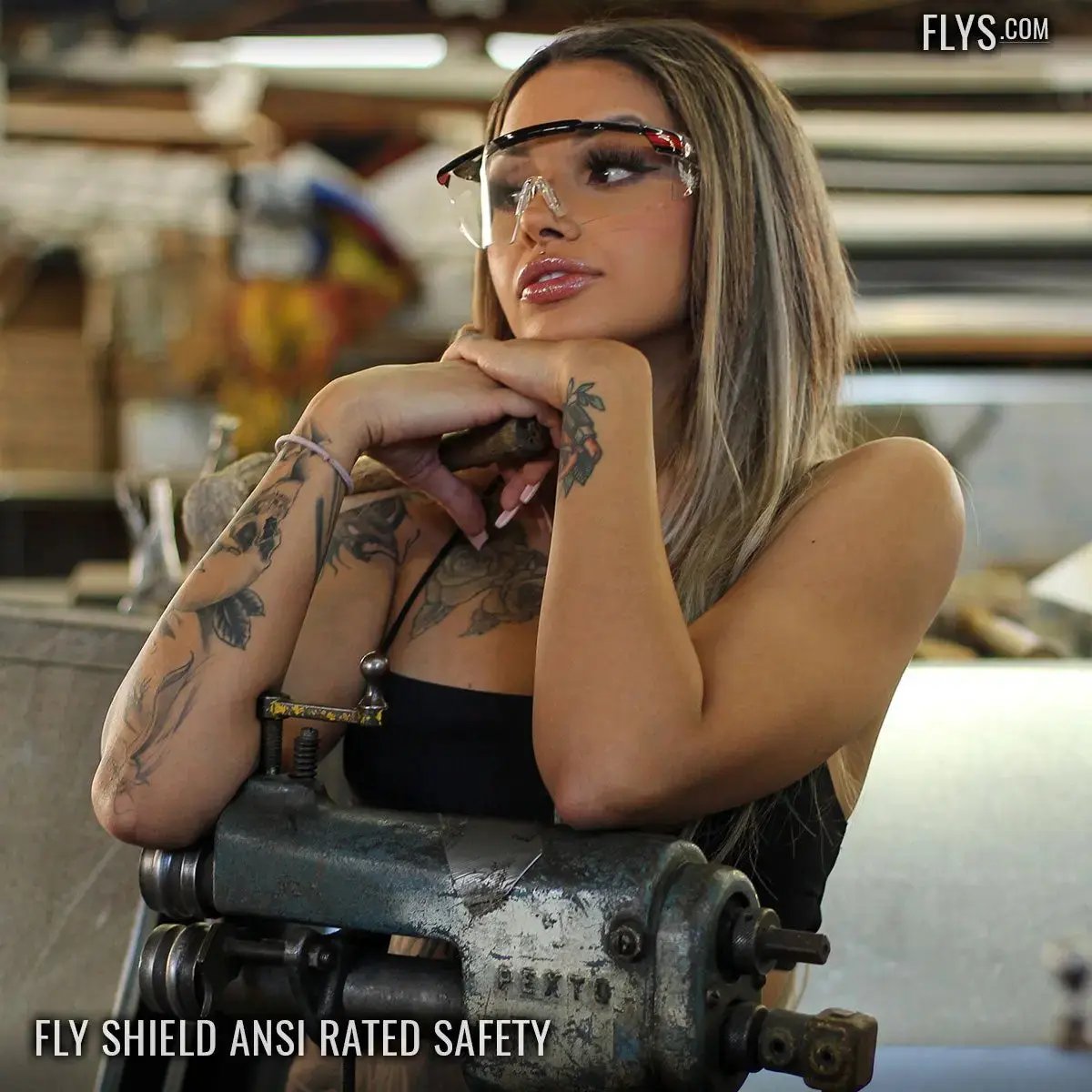 Fly Shield Z87+ safety glass