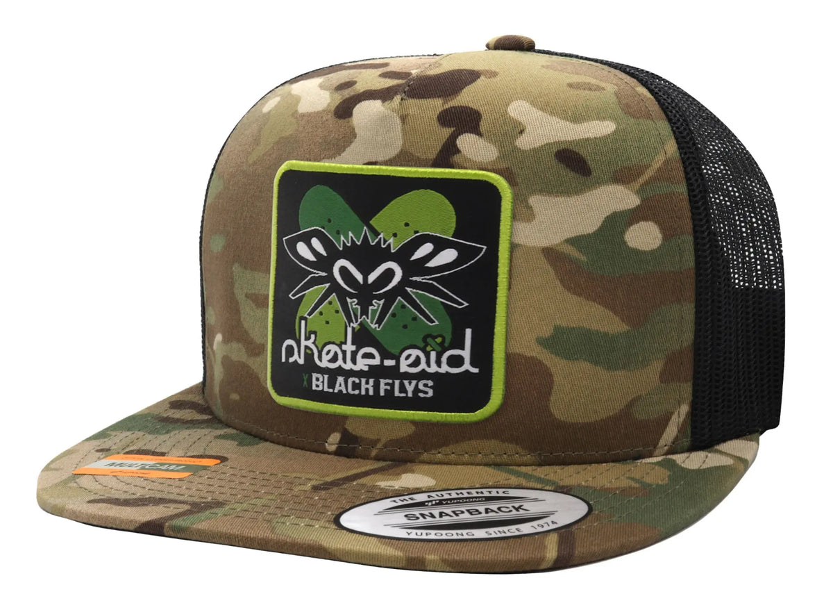 Skate Aid Collab Patch Trucker