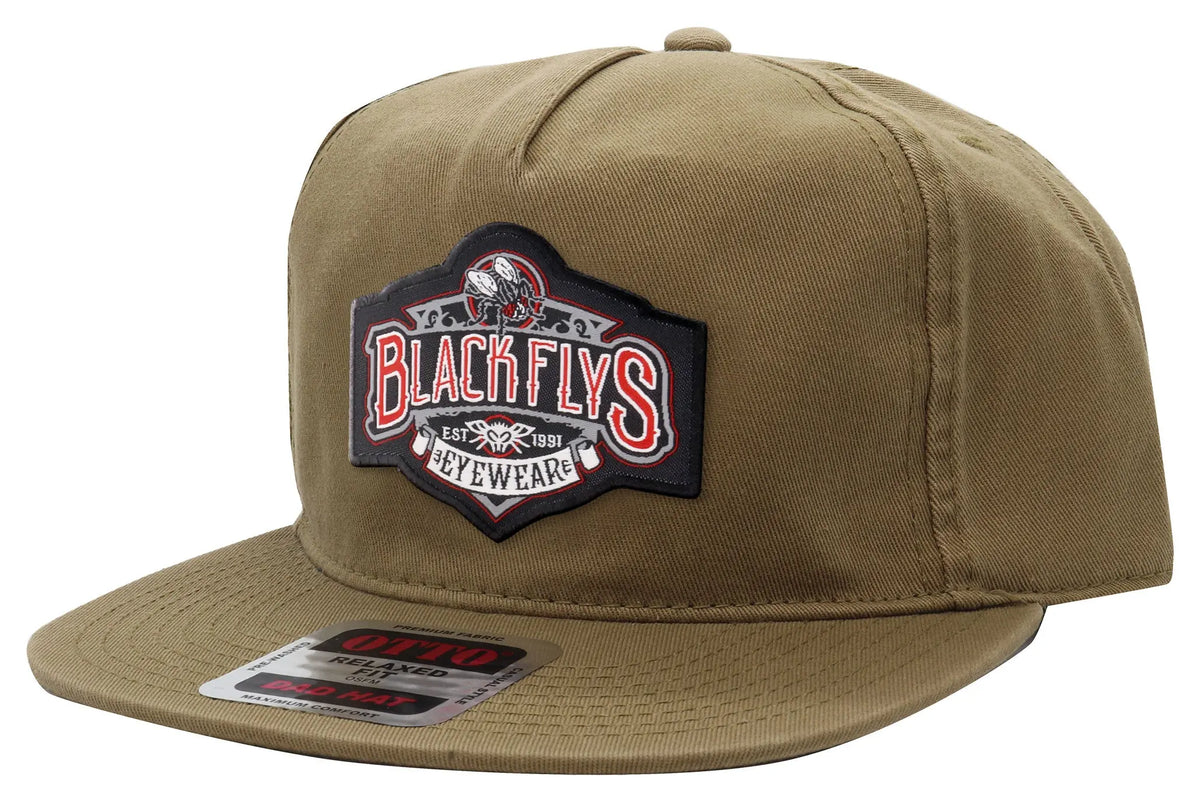 Stay Fly Patch Trucker - BlackFlys