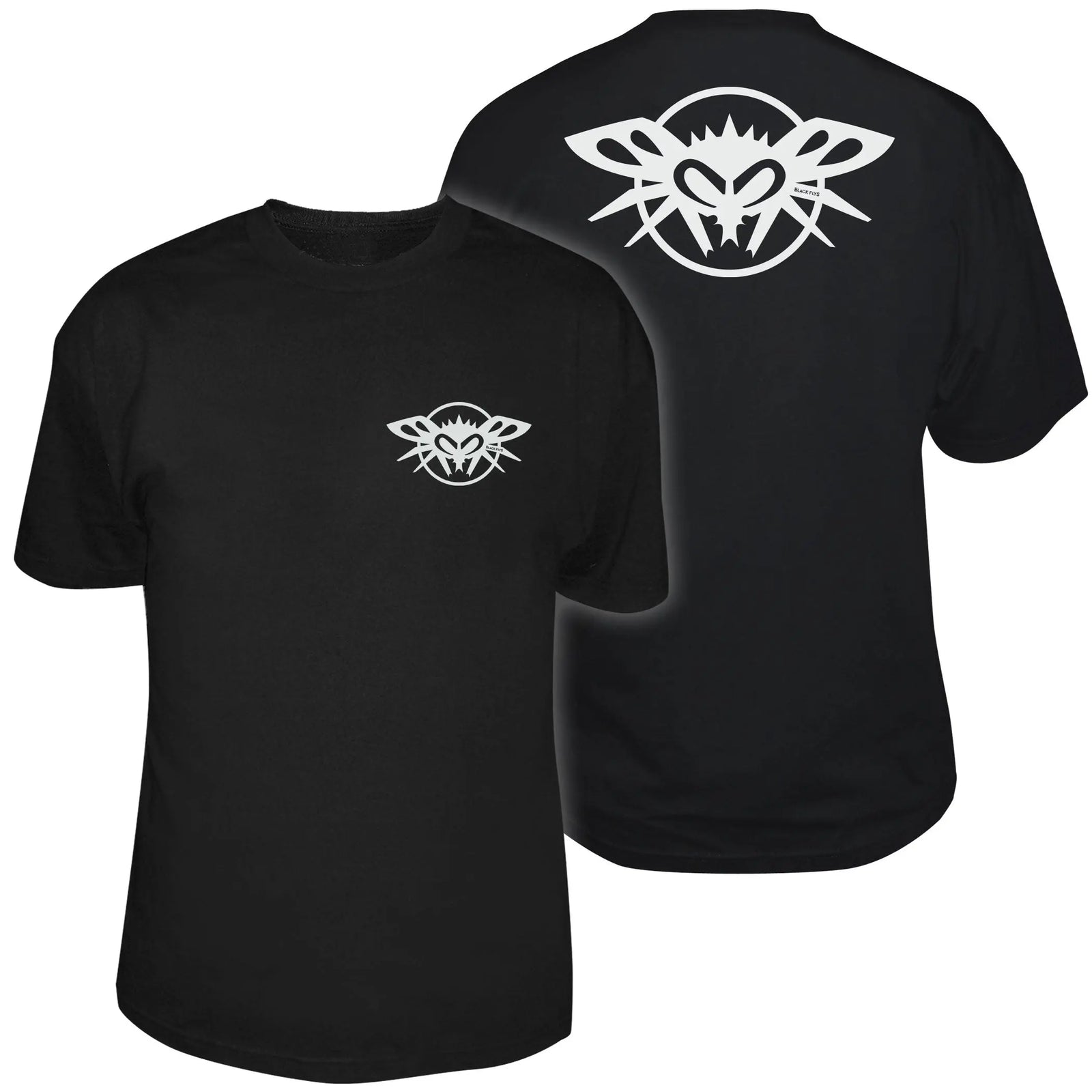 Team Rider Phantom Tee Black Flys